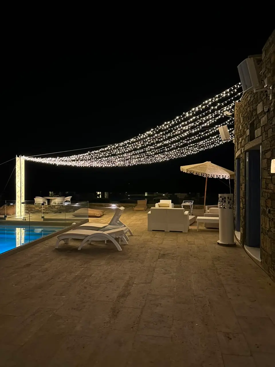 Syros · Poolside Fairy Lights